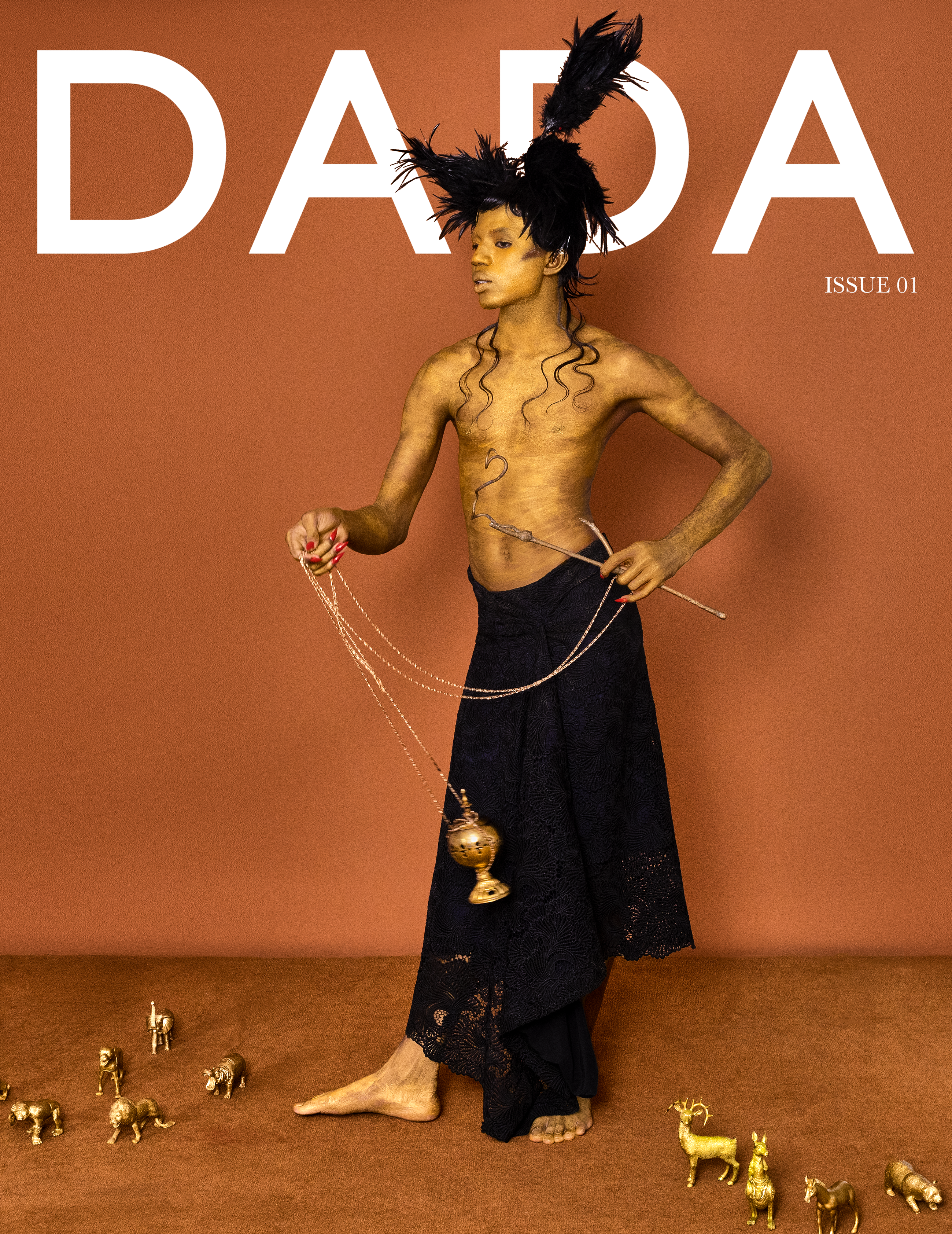 dadaページ DADA Magazine Issue 1 Cover 1/4